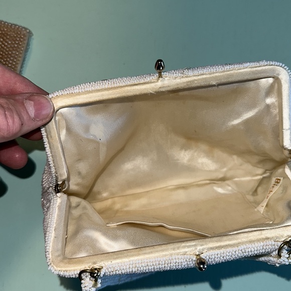 Vintage Birks made in Japan hand beaded glamours evening purse 👛 - Picture 5 of 7